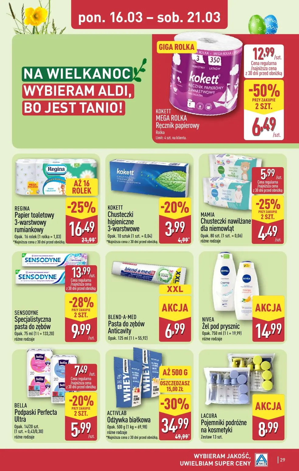 gazetka promocyjna ALDI Na Wielkanoc wybieram Aldi - Strona 29