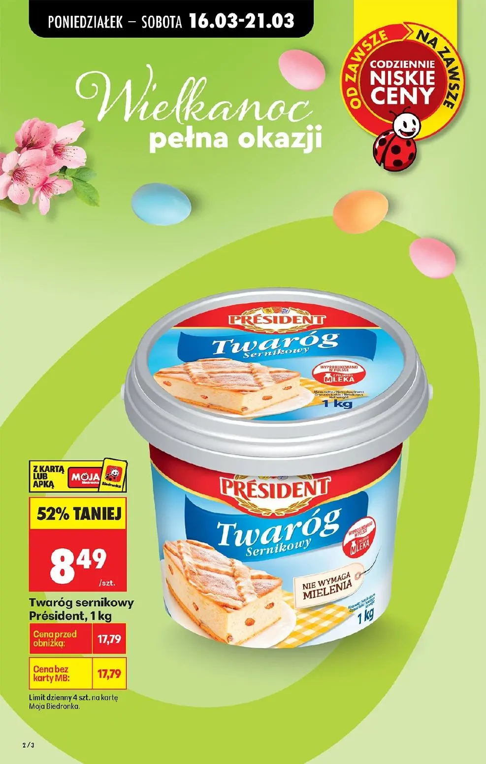 gazetka promocyjna Biedronka Od poniedziałku  - Strona 2