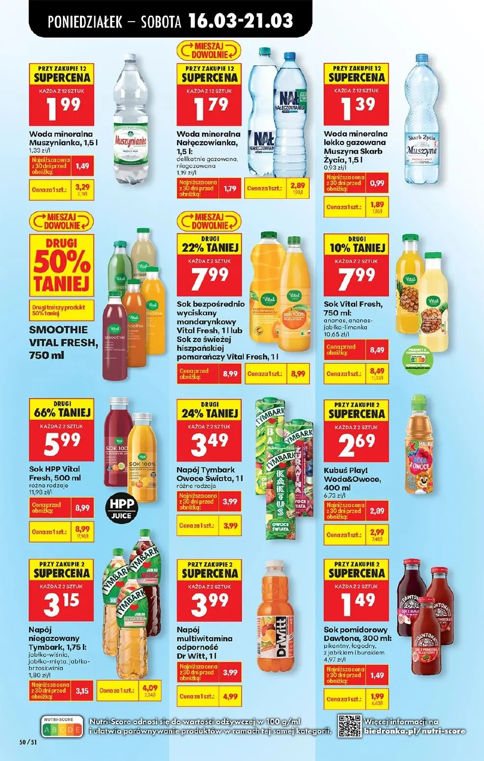 gazetka promocyjna Biedronka Od poniedziałku  - Strona 62