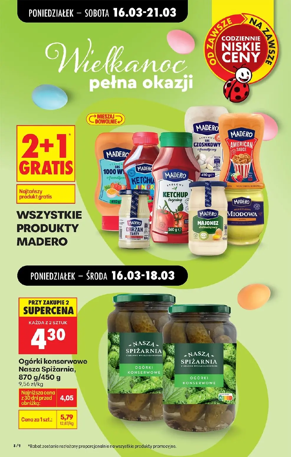 gazetka promocyjna Biedronka Lada tradycyjna. Od poniedziałku - Strona 8