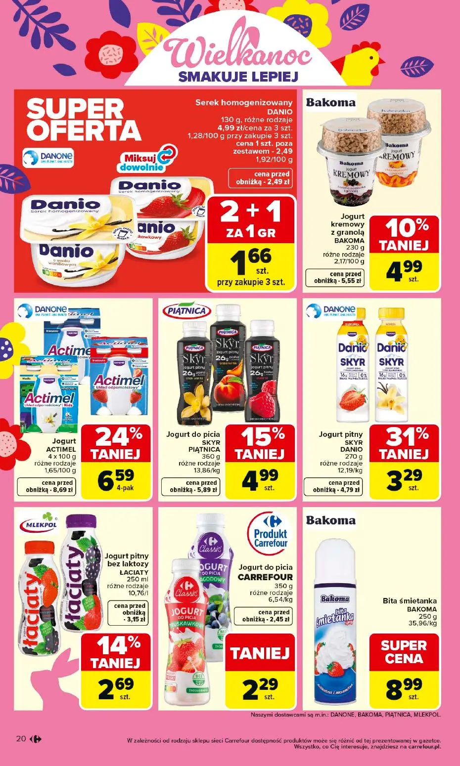 gazetka promocyjna Carrefour Market Wielkanoc smakuje lepiej - Strona 22