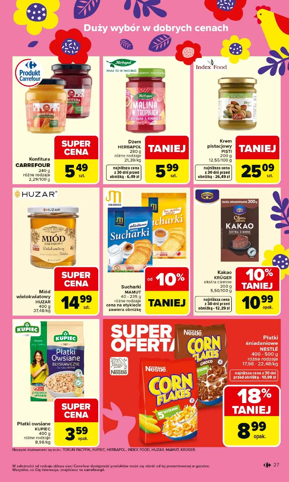 gazetka promocyjna Carrefour Market Wielkanoc smakuje lepiej - Strona 29