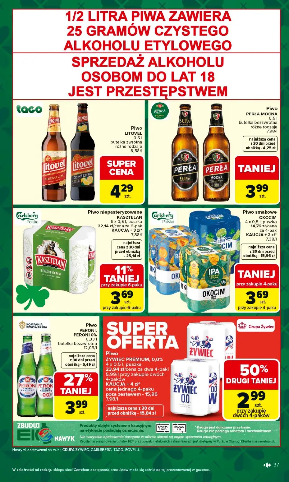 gazetka promocyjna Carrefour Market Wielkanoc smakuje lepiej - Strona 39