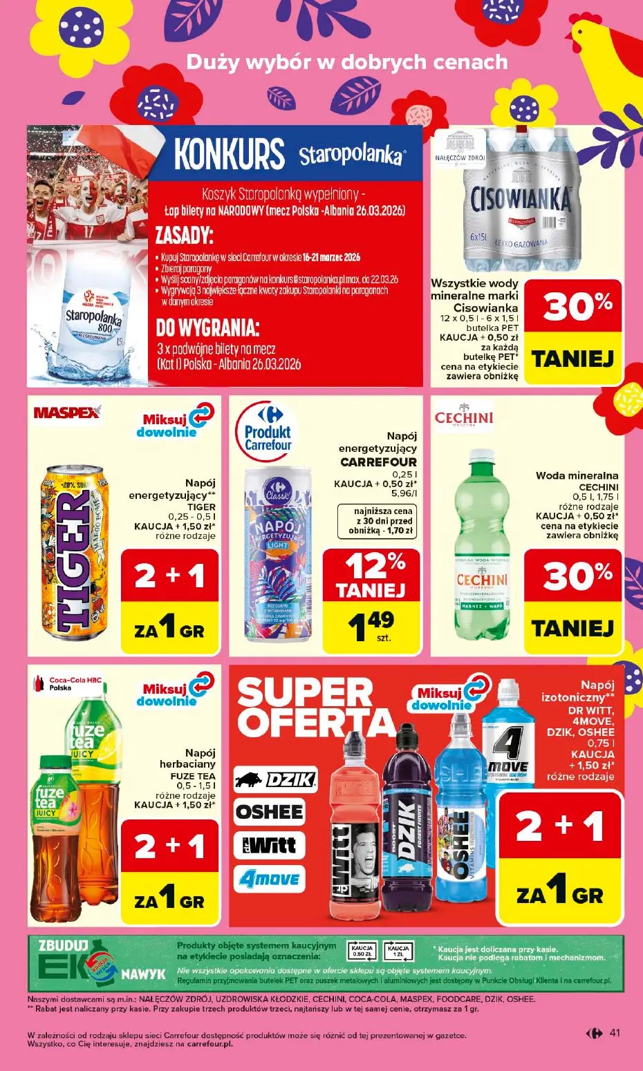 gazetka promocyjna Carrefour Market Wielkanoc smakuje lepiej - Strona 43