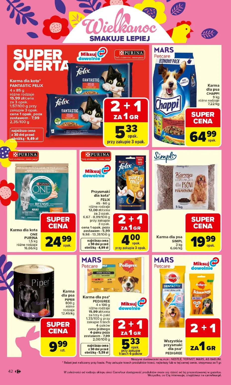 gazetka promocyjna Carrefour Wielkanoc smakuje lepiej - Strona 44