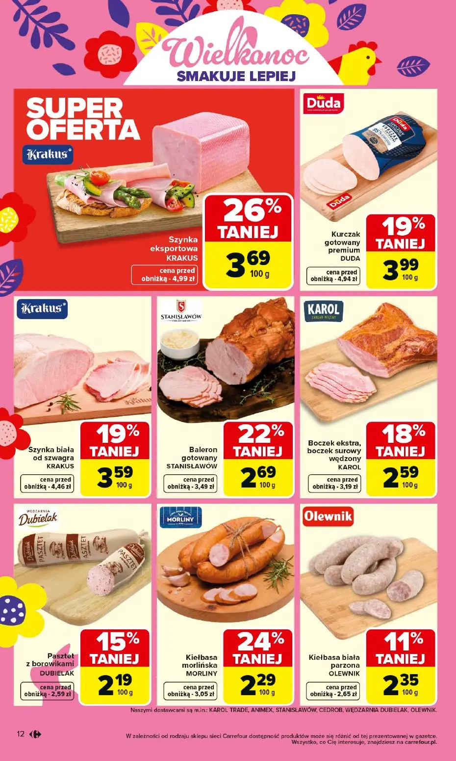 gazetka promocyjna Carrefour Wielkanoc smakuje lepiej - Strona 14