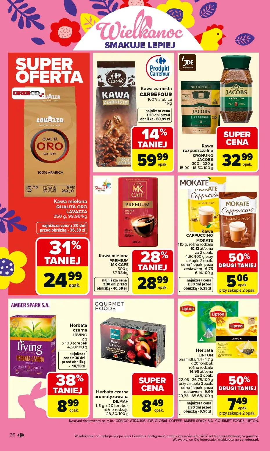gazetka promocyjna Carrefour Wielkanoc smakuje lepiej - Strona 28