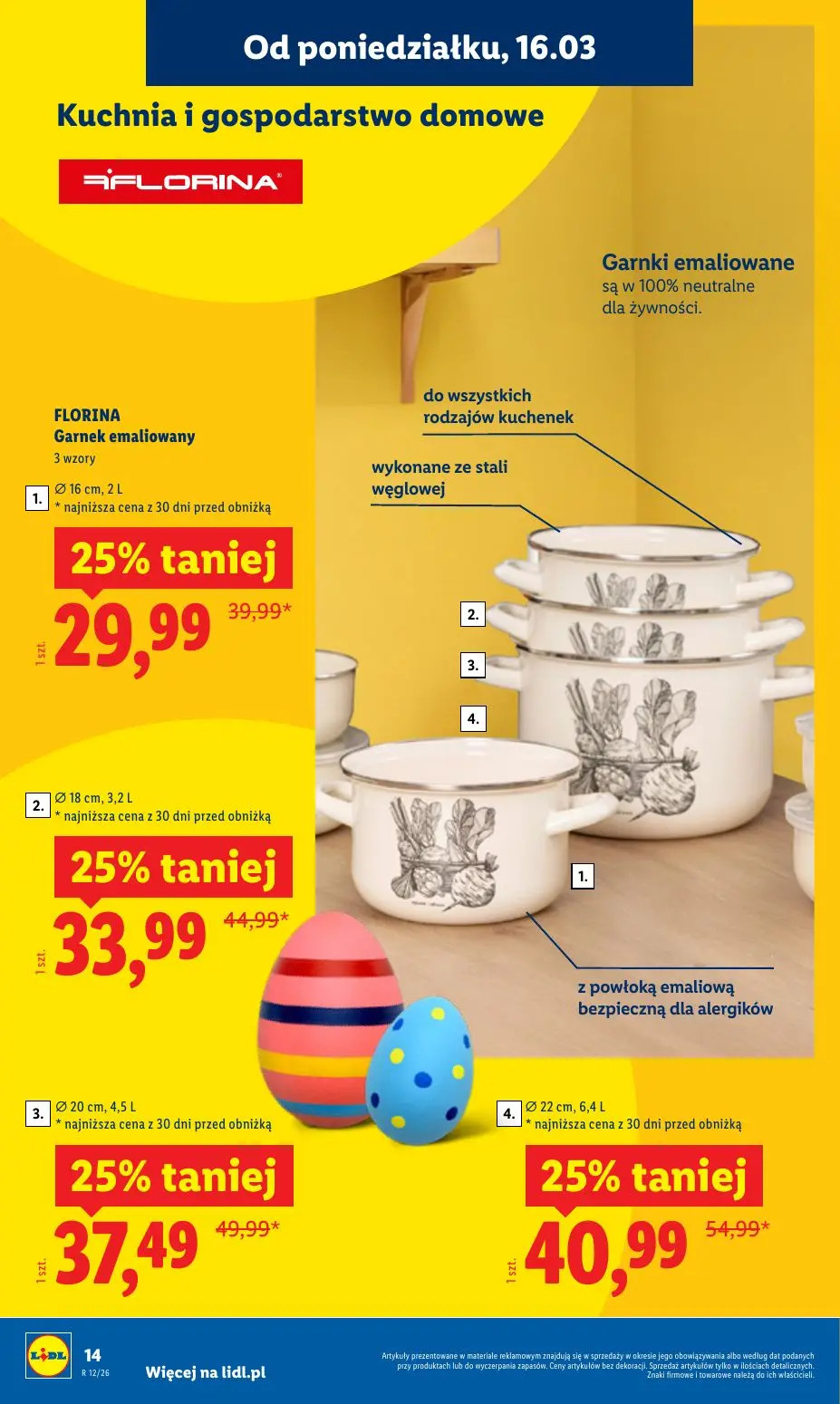 gazetka promocyjna LIDL Od poniedziałku - Strona 16