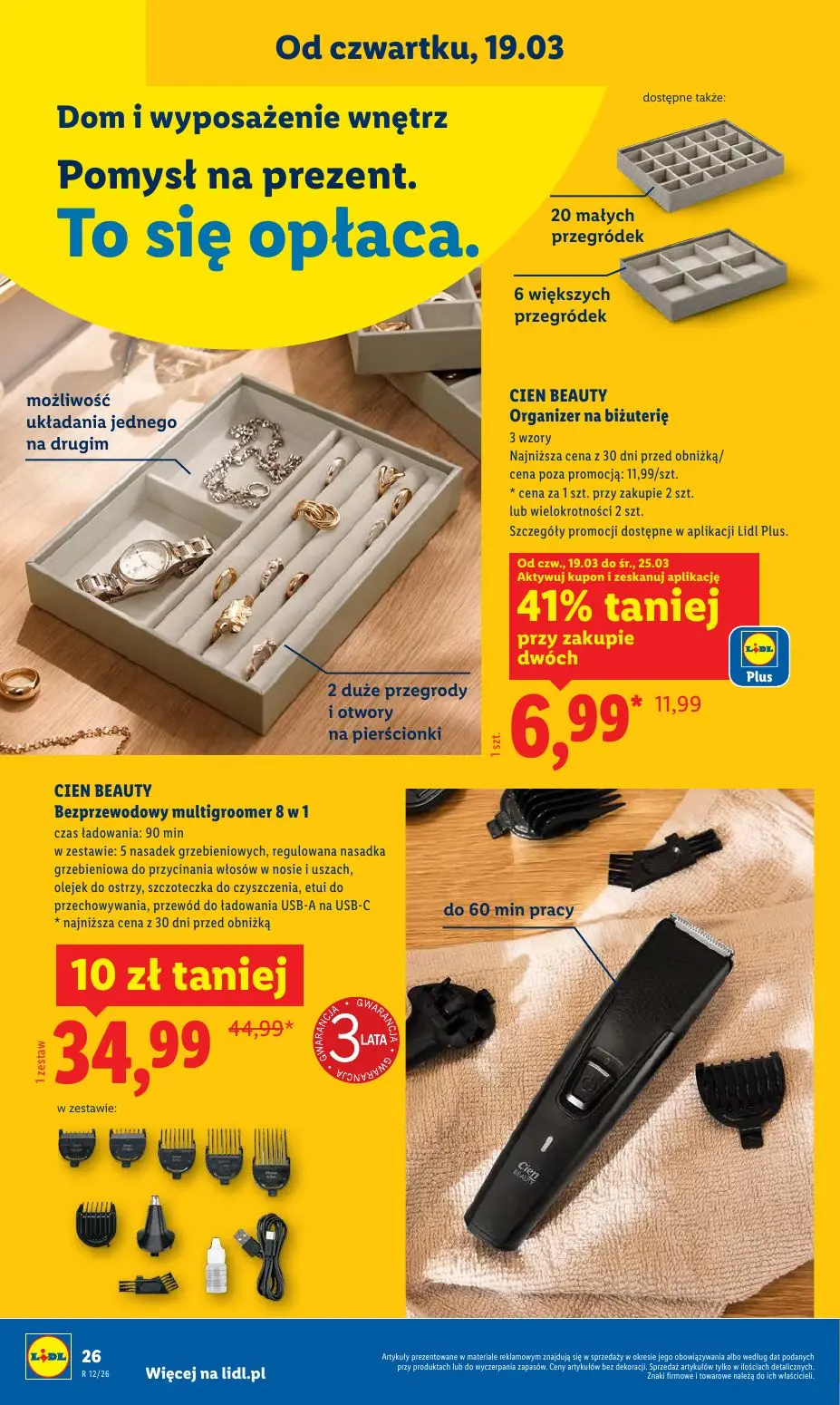 gazetka promocyjna LIDL Od poniedziałku - Strona 34