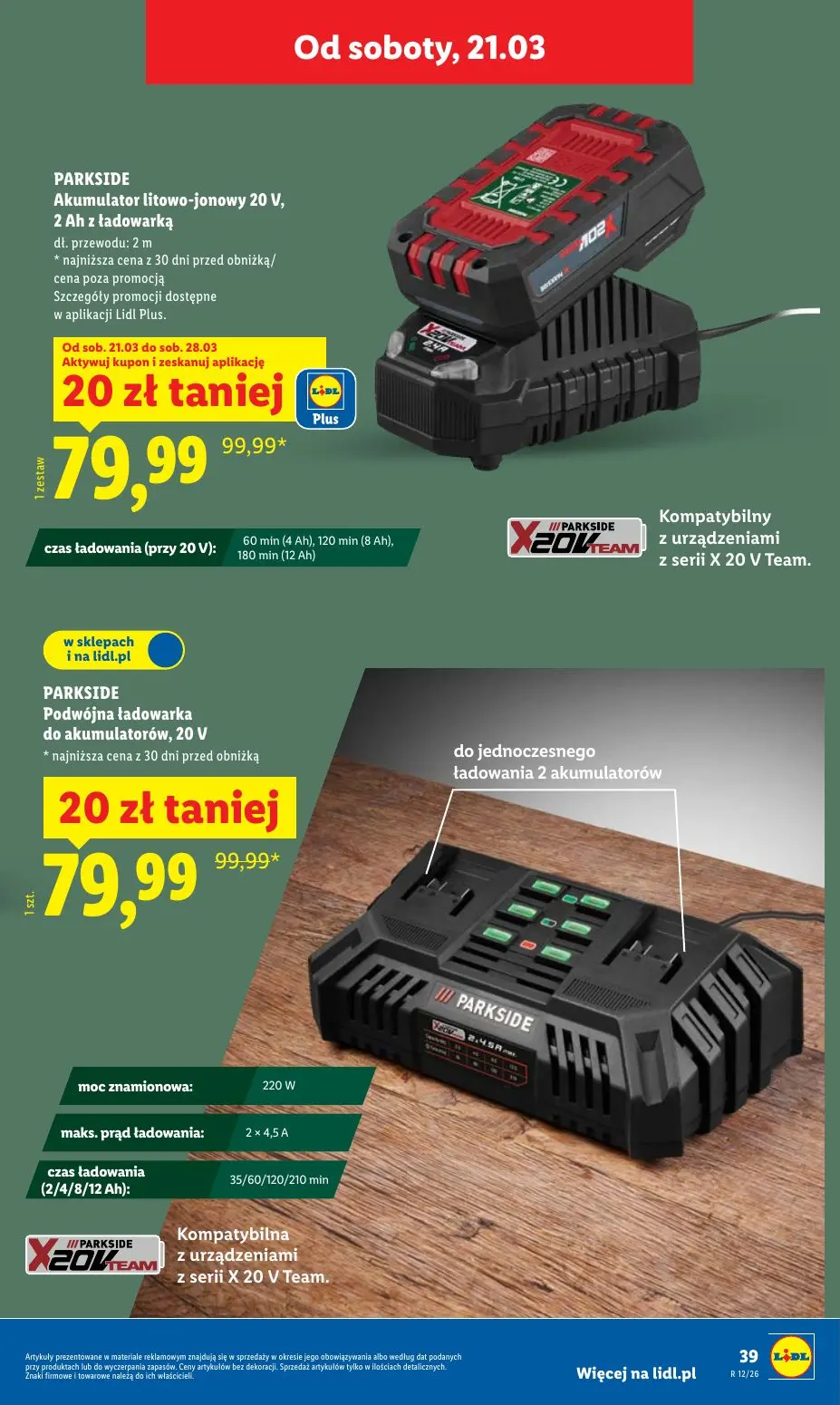 gazetka promocyjna LIDL Od poniedziałku - Strona 47