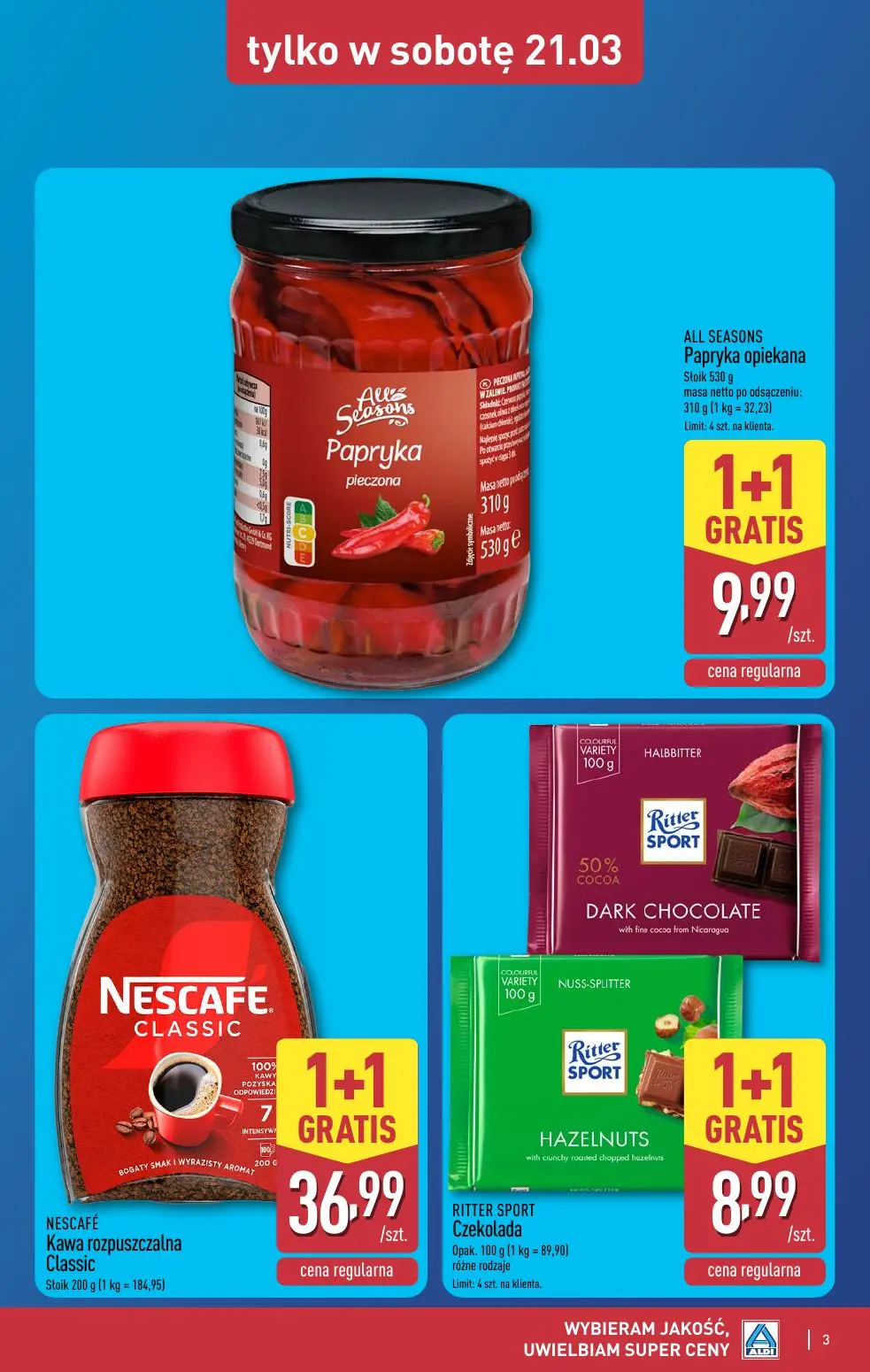 gazetka promocyjna ALDI Tani Weekend - Strona 3