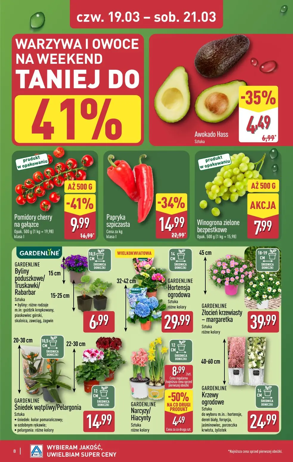 gazetka promocyjna ALDI Tani Weekend - Strona 8