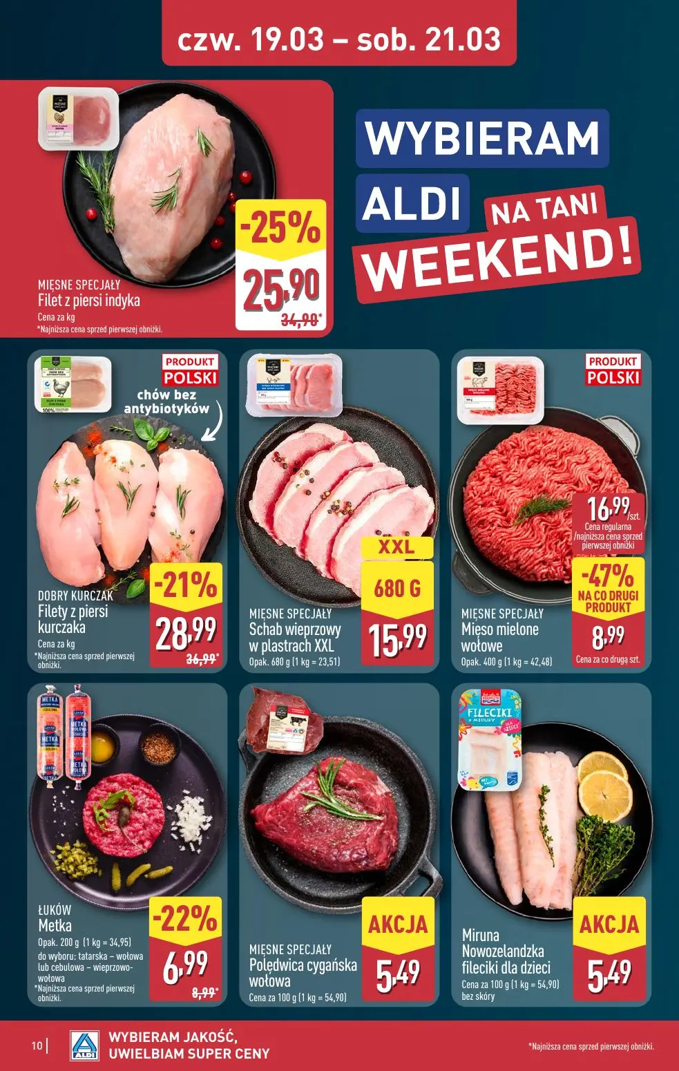 gazetka promocyjna ALDI Tani Weekend - Strona 10