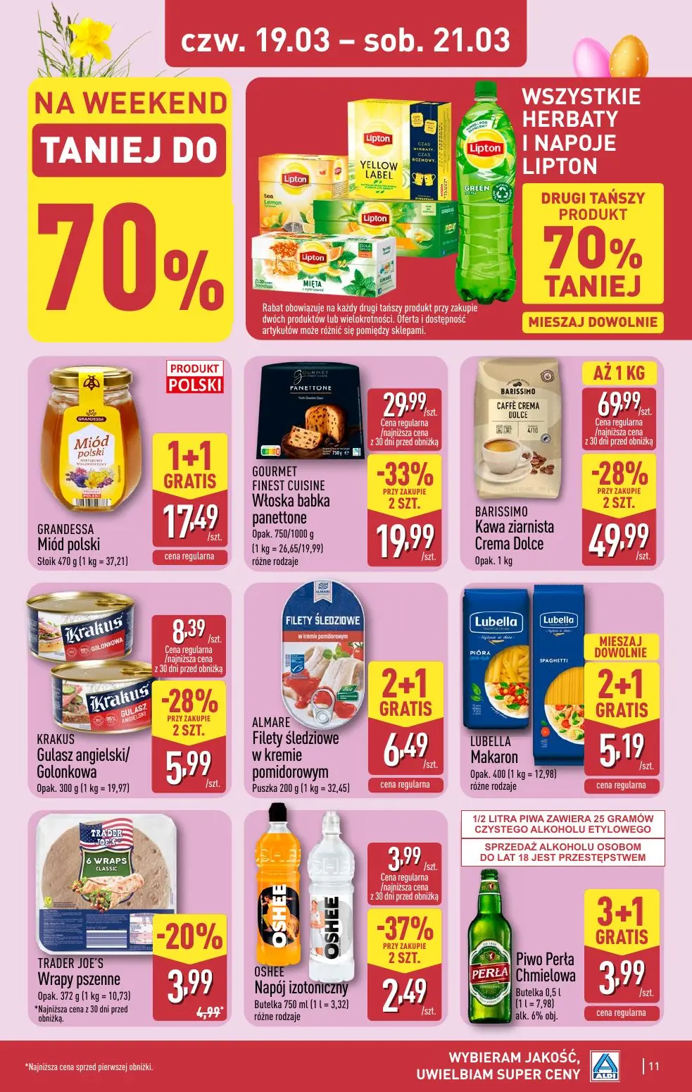 gazetka promocyjna ALDI Tani Weekend - Strona 11