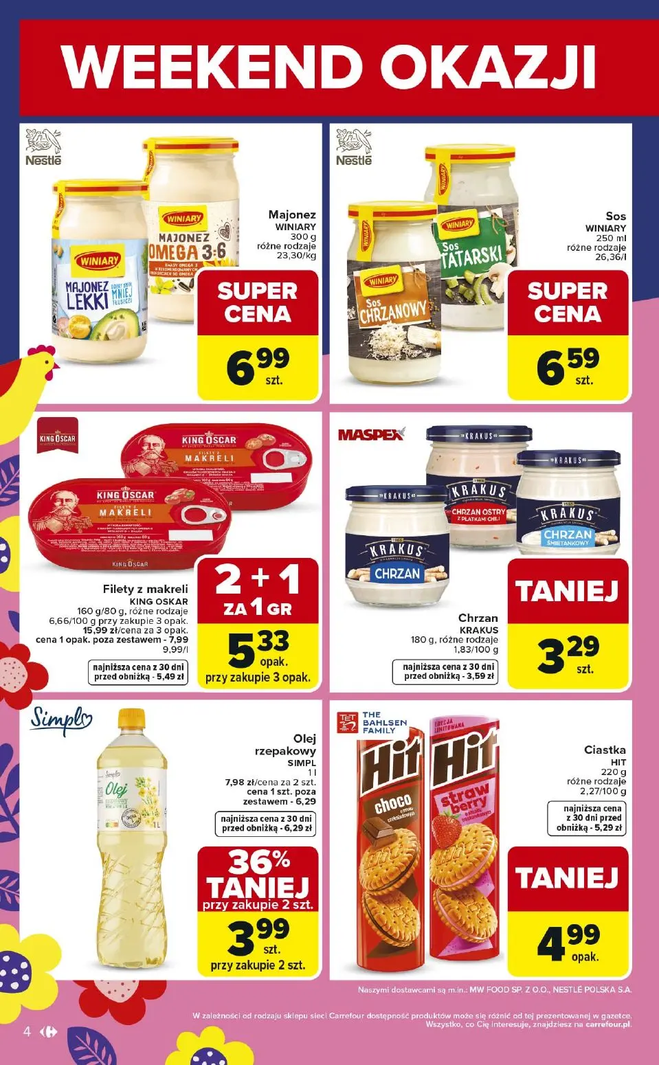 gazetka promocyjna Carrefour Od czwartku - Strona 4
