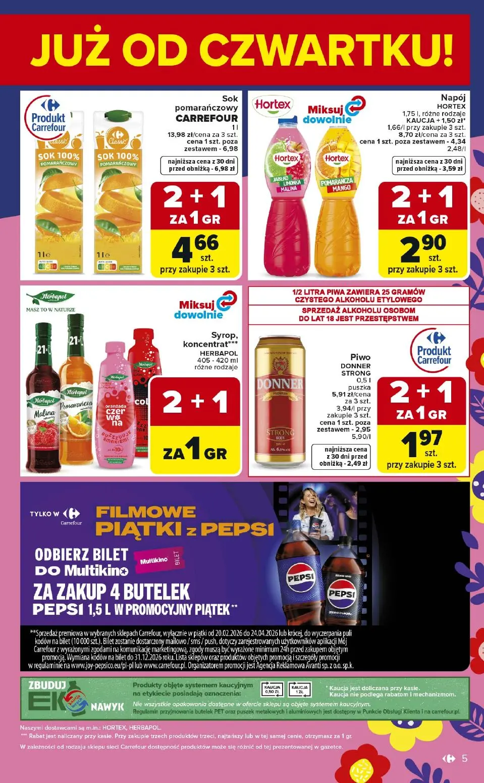 gazetka promocyjna Carrefour Od czwartku - Strona 5