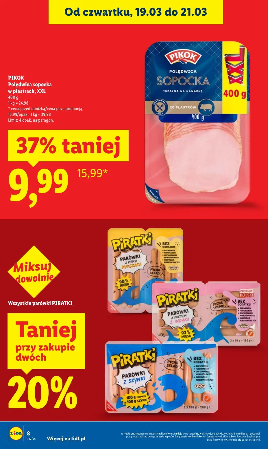 gazetka promocyjna LIDL Od czwartku - Strona 8