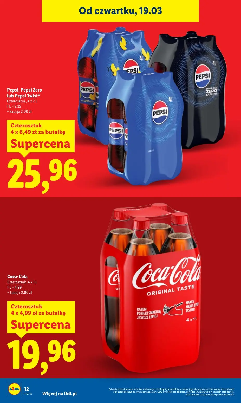 gazetka promocyjna LIDL Od czwartku - Strona 12