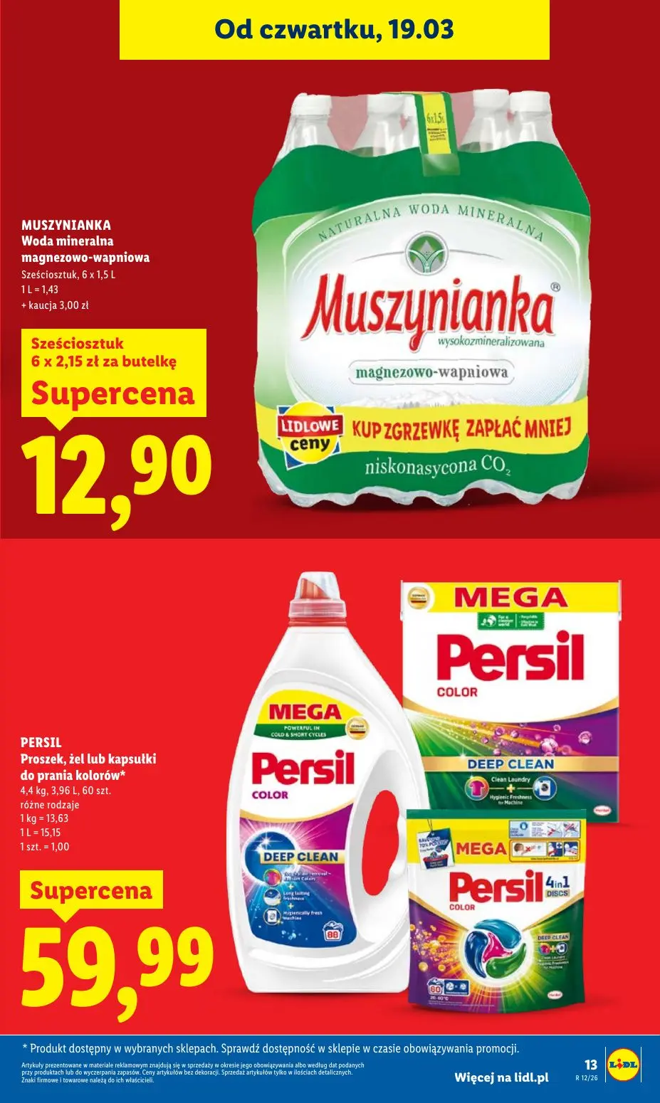 gazetka promocyjna LIDL Od czwartku - Strona 13