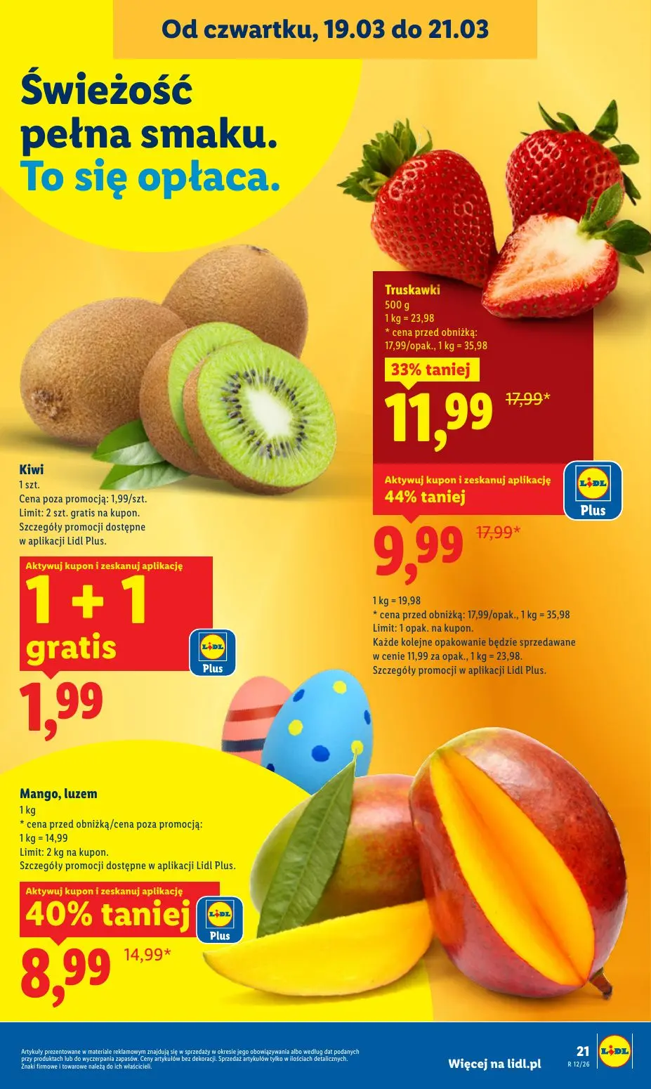 gazetka promocyjna LIDL Od czwartku - Strona 21