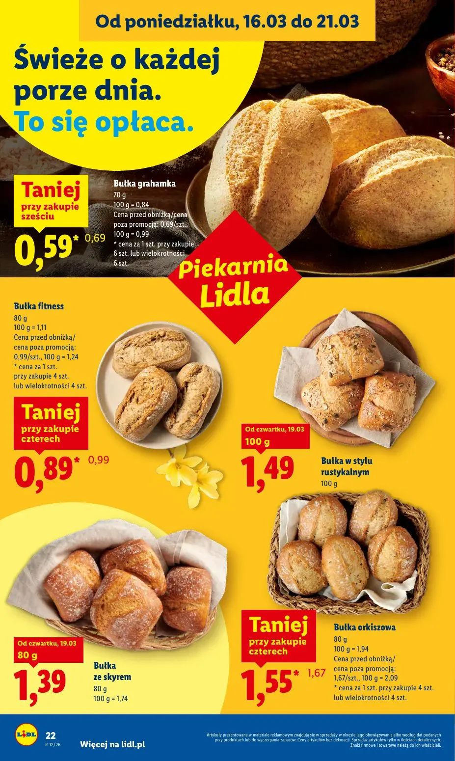 gazetka promocyjna LIDL Od czwartku - Strona 22