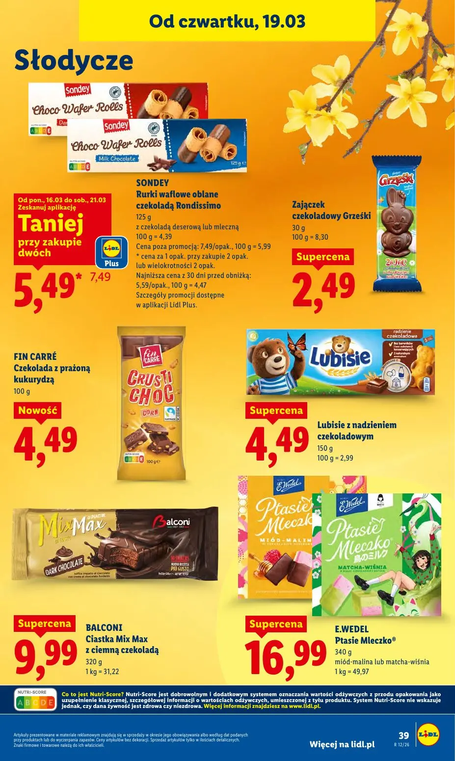 gazetka promocyjna LIDL Od czwartku - Strona 39