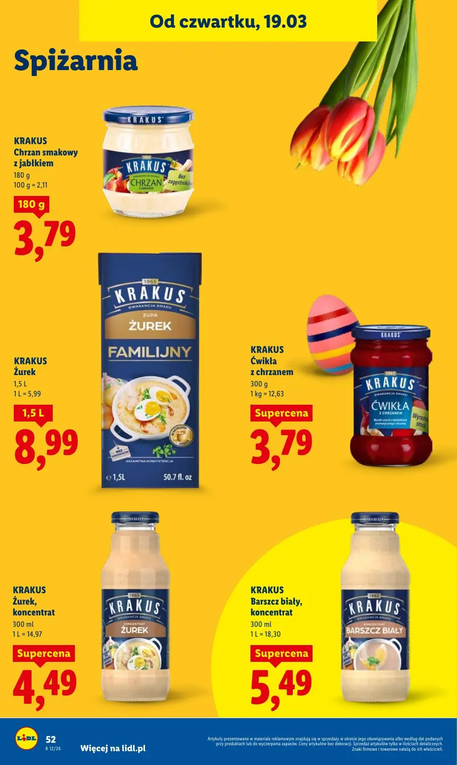 gazetka promocyjna LIDL Od czwartku - Strona 52