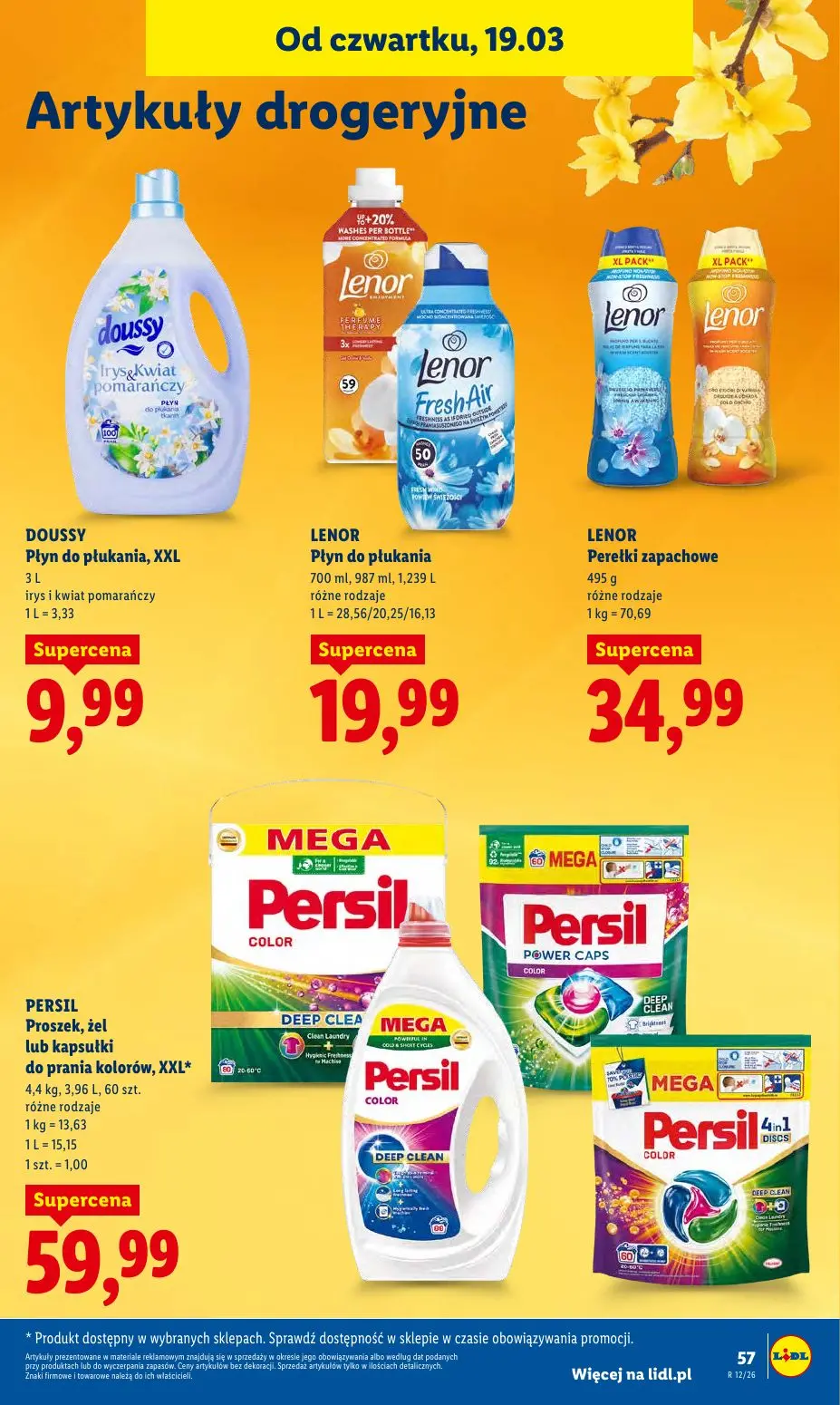 gazetka promocyjna LIDL Od czwartku - Strona 57