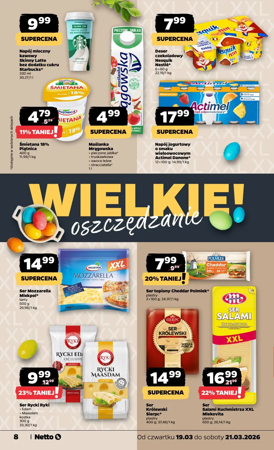 gazetka promocyjna NETTO Wielka Moc Oszczędności 🐥 - Strona 8