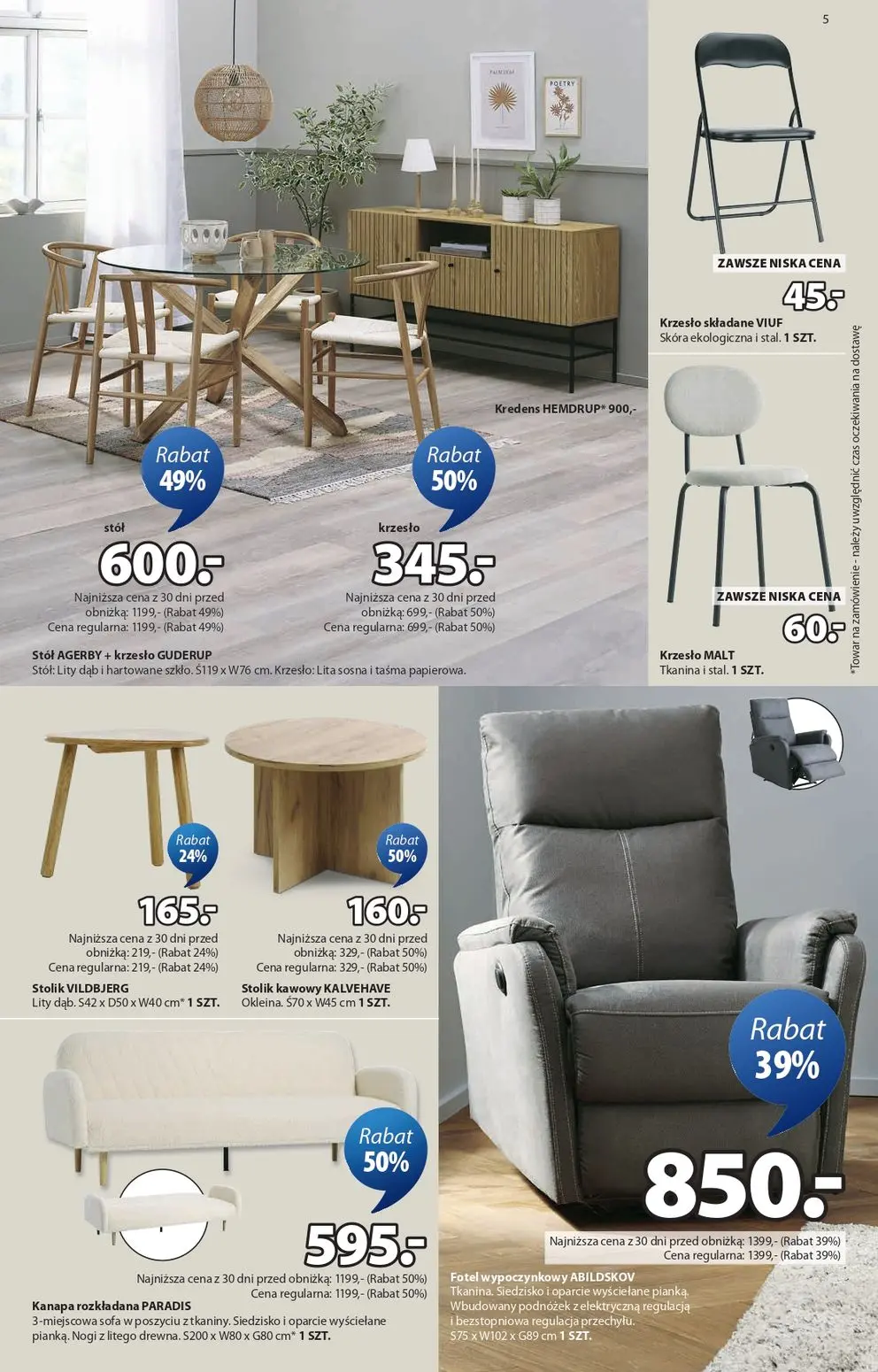 gazetka promocyjna JYSK Świetna oferta dla domu - Strona 5