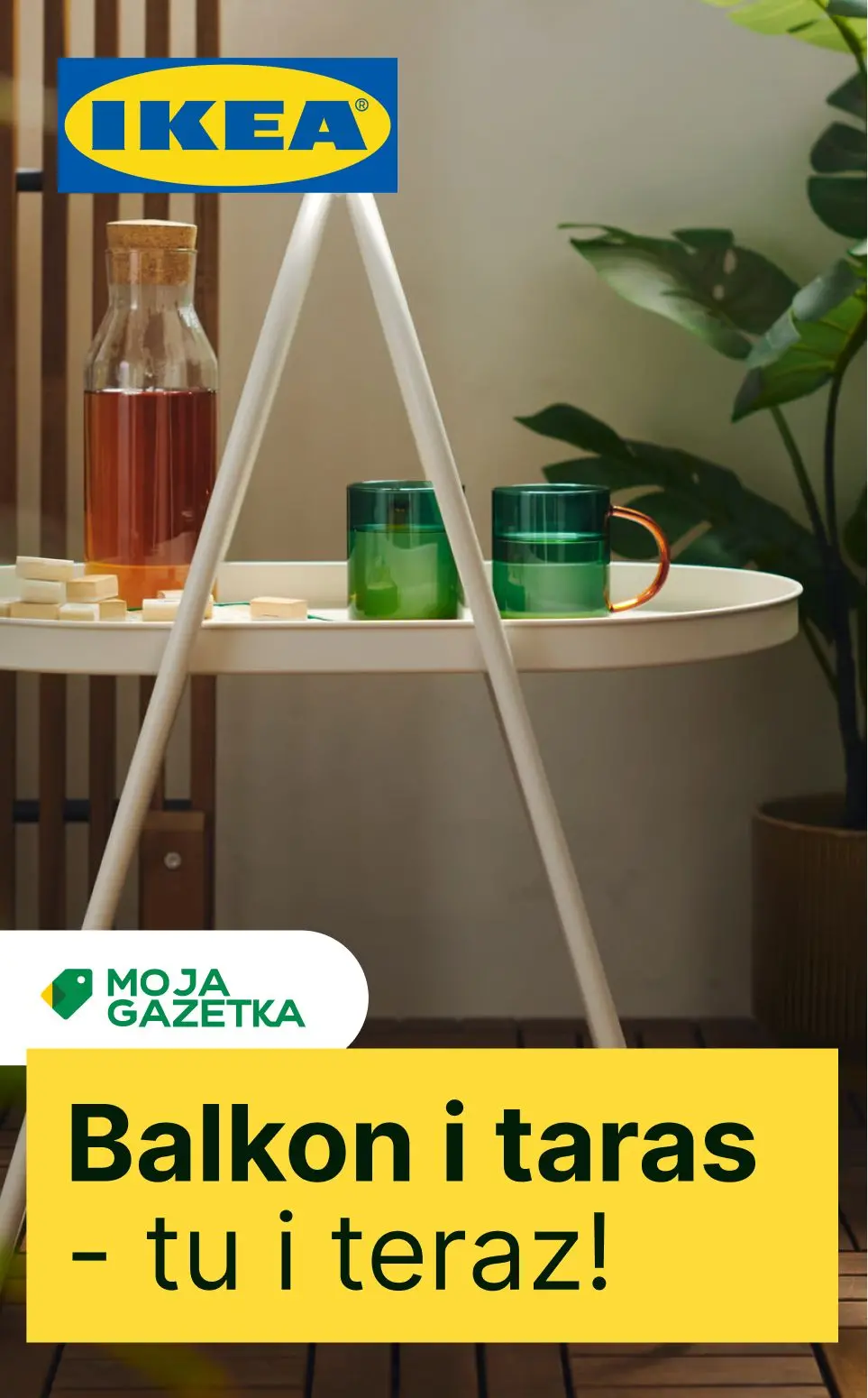gazetka promocyjna IKEA Balkon i taras - Strona 1