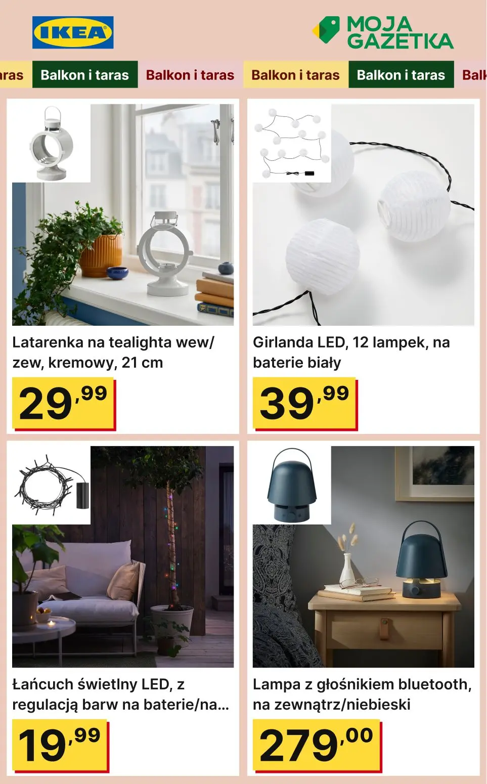 gazetka promocyjna IKEA Balkon i taras - Strona 7