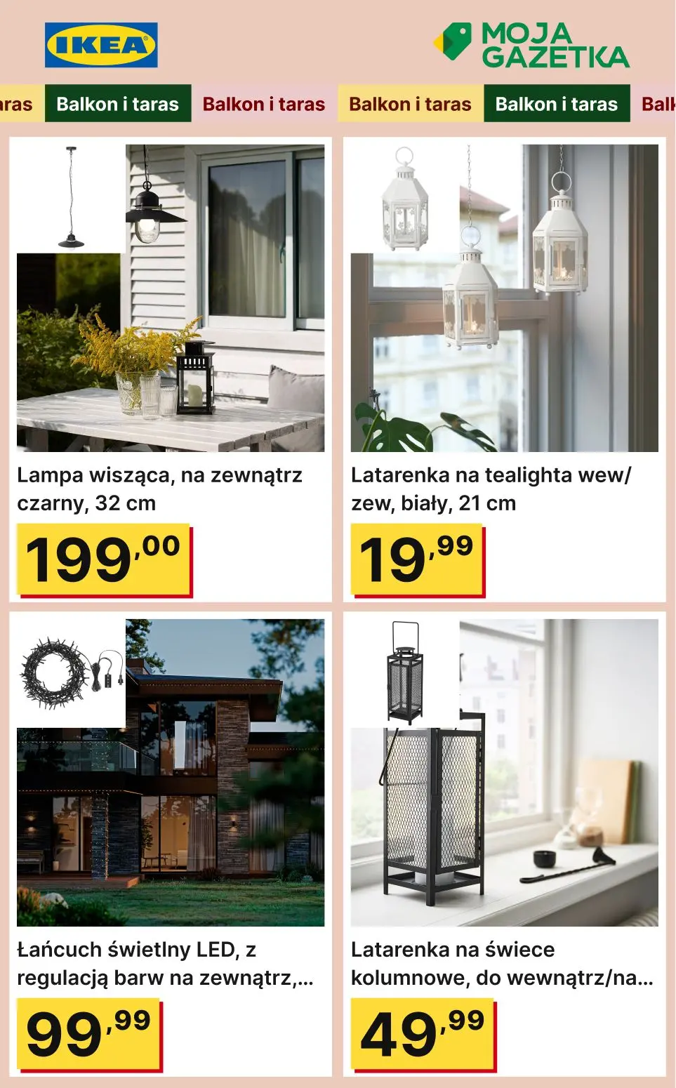gazetka promocyjna IKEA Balkon i taras - Strona 8