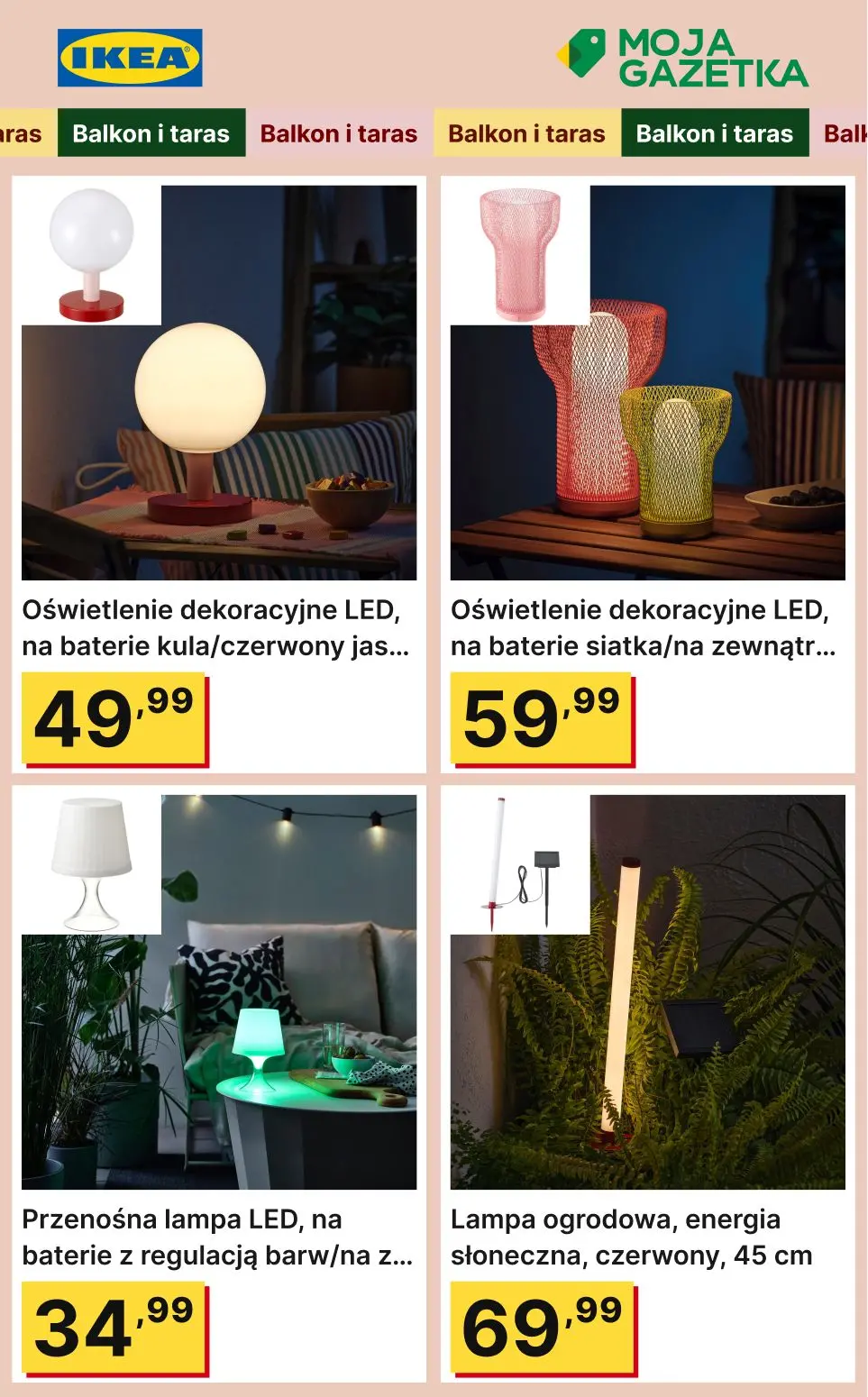 gazetka promocyjna IKEA Balkon i taras - Strona 11