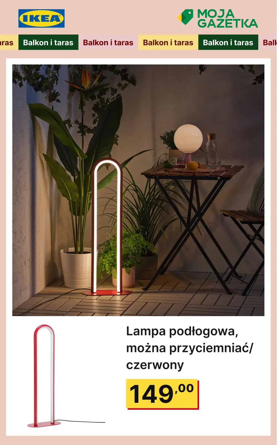 gazetka promocyjna IKEA Balkon i taras - Strona 13