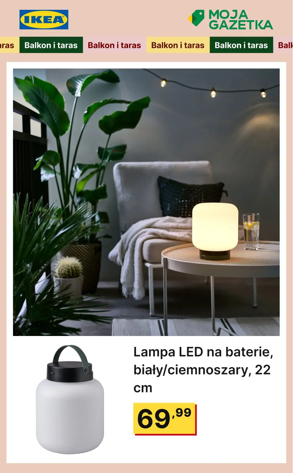 gazetka promocyjna IKEA Balkon i taras - Strona 14