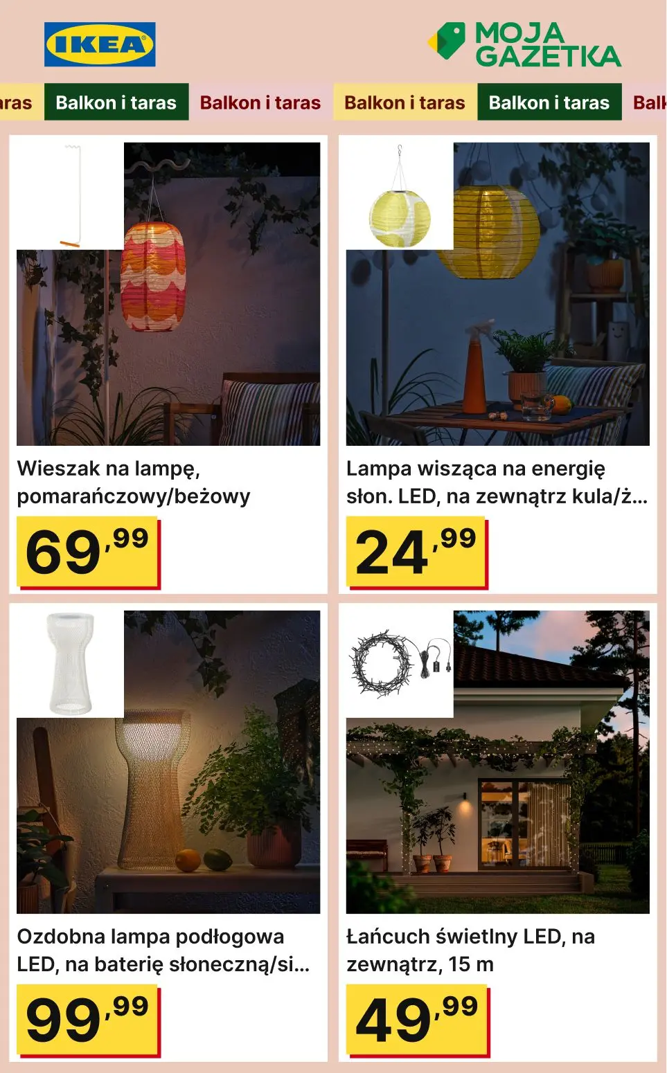 gazetka promocyjna IKEA Balkon i taras - Strona 16