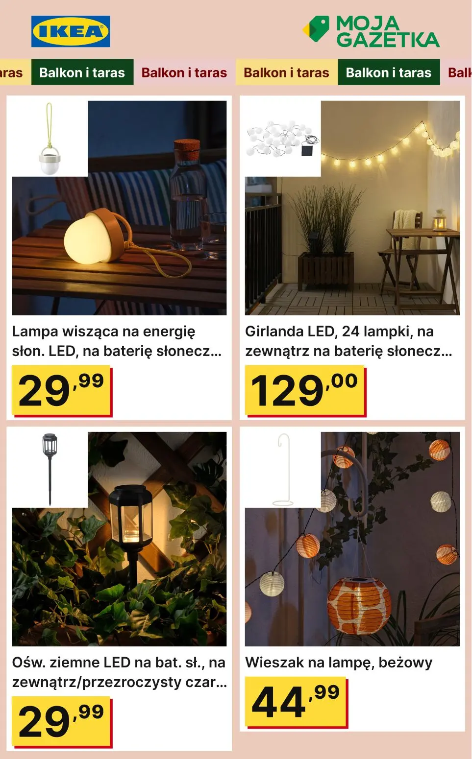 gazetka promocyjna IKEA Balkon i taras - Strona 21