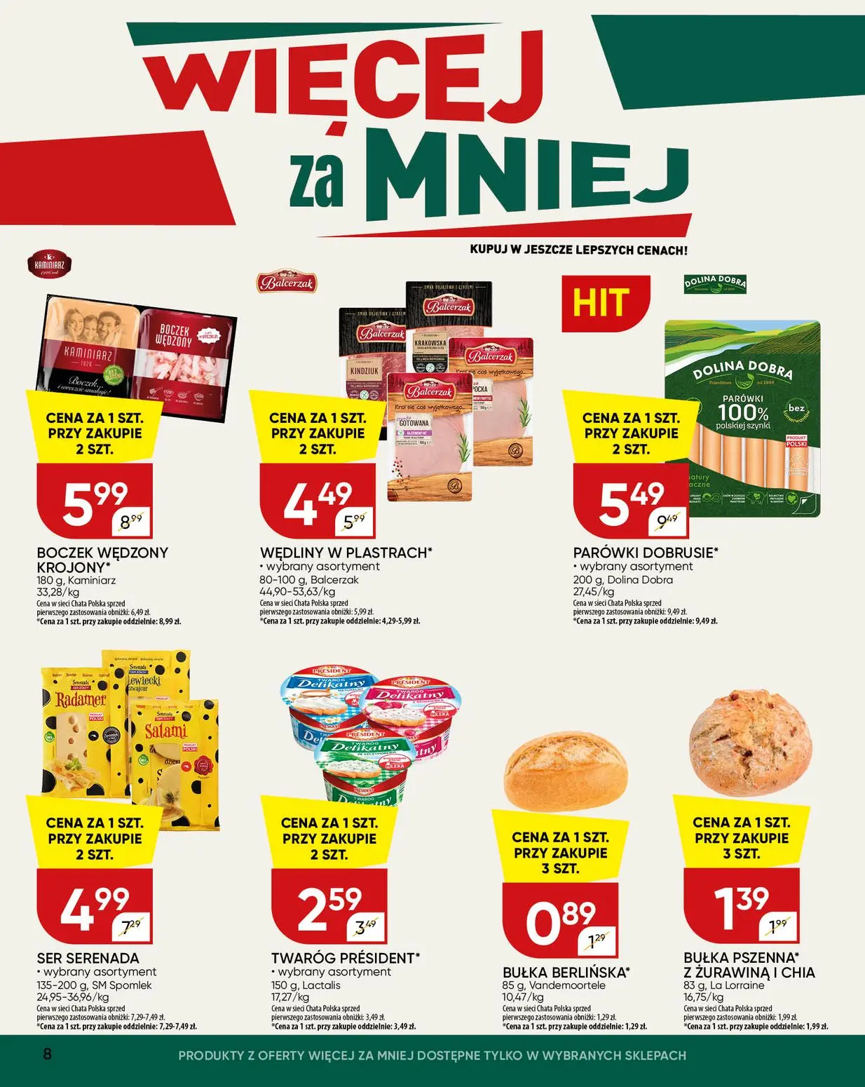 gazetka promocyjna Chata Polska  - Strona 8