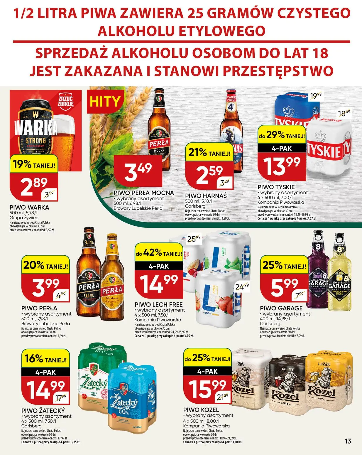 gazetka promocyjna Chata Polska  - Strona 13