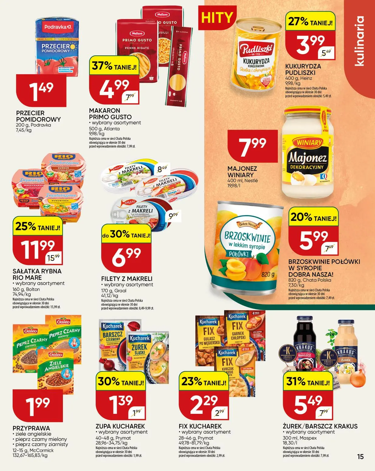 gazetka promocyjna Chata Polska  - Strona 15