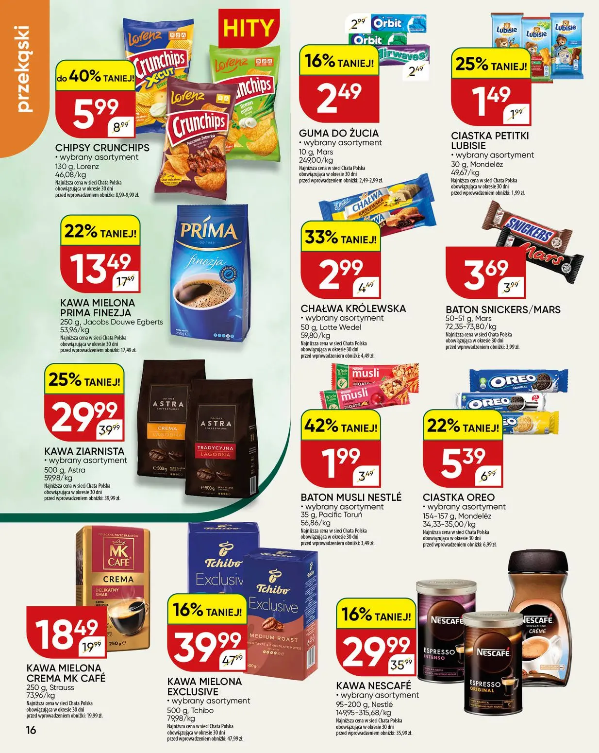 gazetka promocyjna Chata Polska  - Strona 16