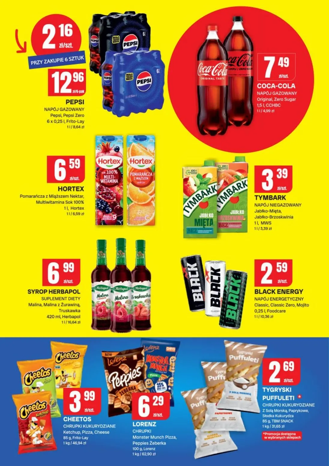 gazetka promocyjna Chorten Lubelskie, Łódzkie, Radom - market - Strona 7