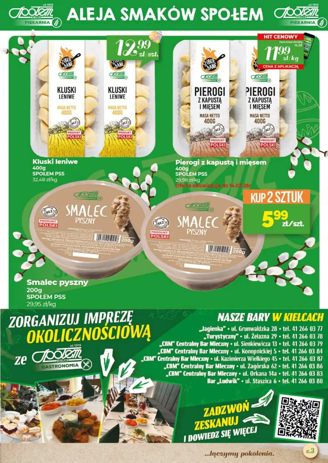 gazetka promocyjna Społem Kielce  - Strona 3