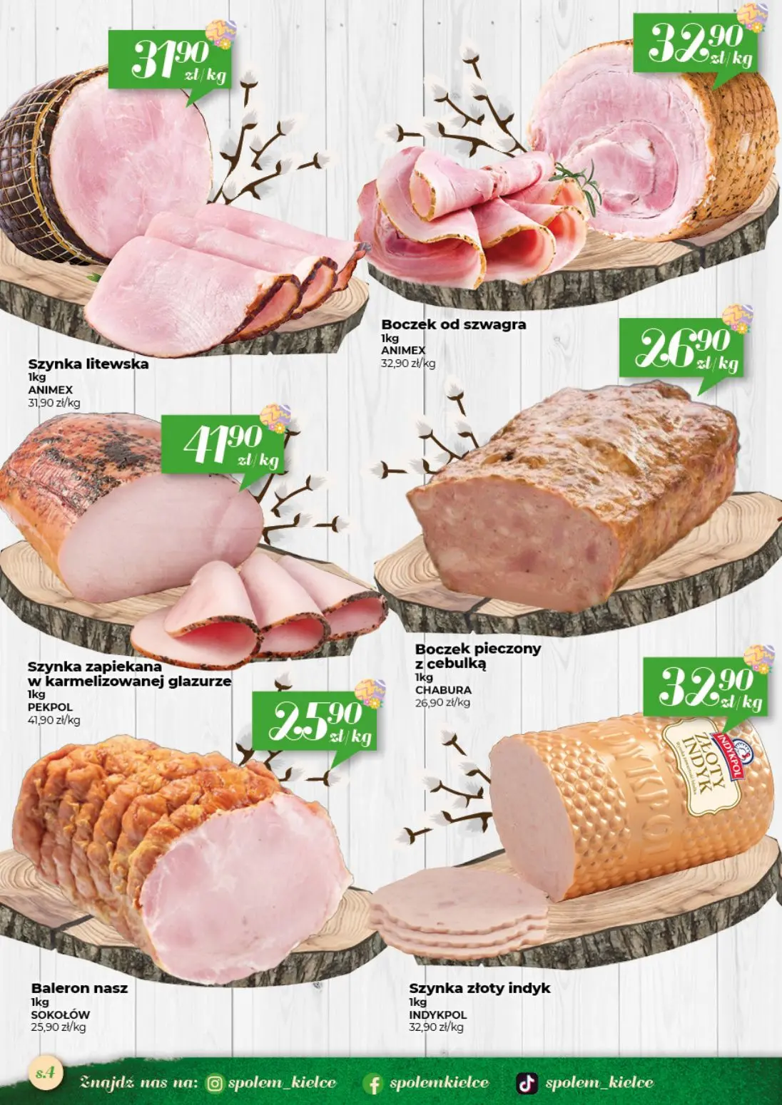 gazetka promocyjna Społem Kielce  - Strona 4