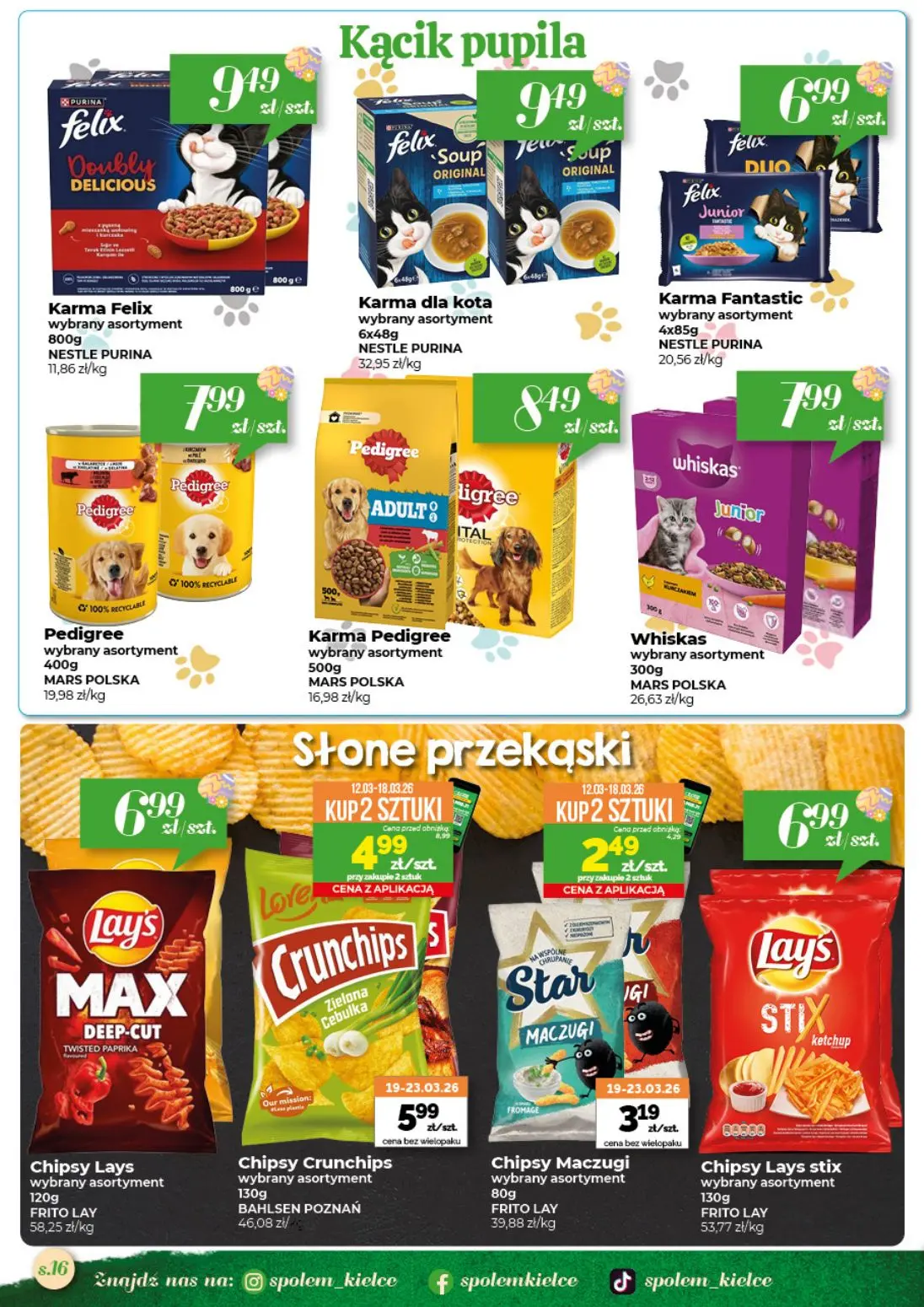 gazetka promocyjna Społem Kielce  - Strona 16