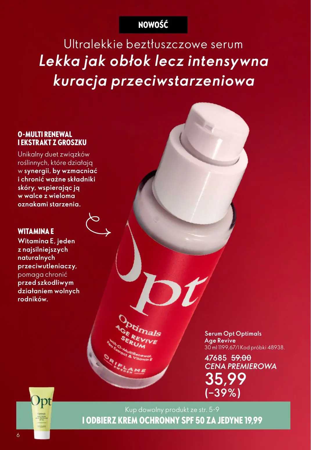 gazetka promocyjna ORIFLAME Starzenie się? Damy mu radę! - Strona 6