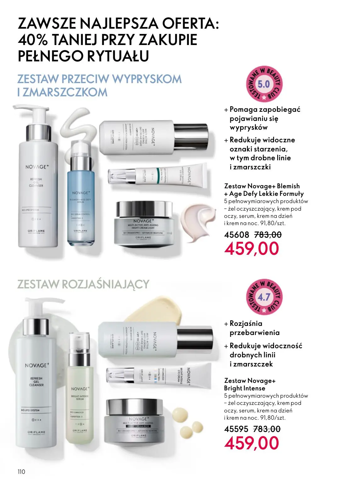gazetka promocyjna ORIFLAME Starzenie się? Damy mu radę! - Strona 110