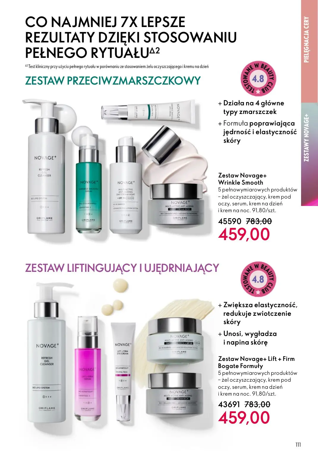 gazetka promocyjna ORIFLAME Starzenie się? Damy mu radę! - Strona 111