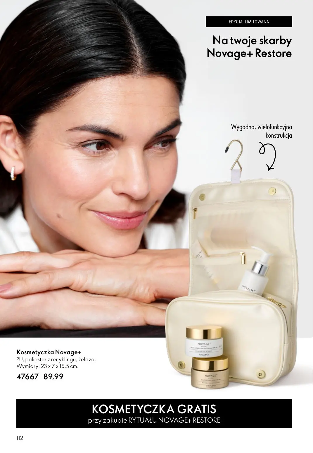 gazetka promocyjna ORIFLAME Starzenie się? Damy mu radę! - Strona 112